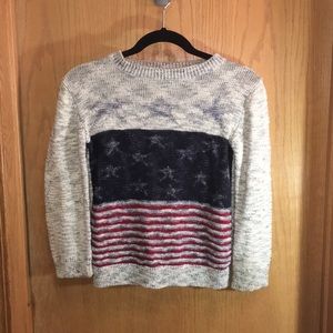 Zara boys American flag sweater